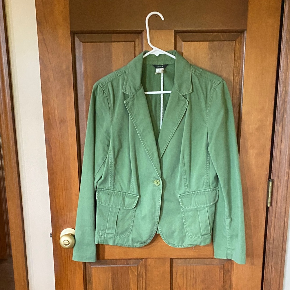 J. Crew Sage Green Women's Blazer